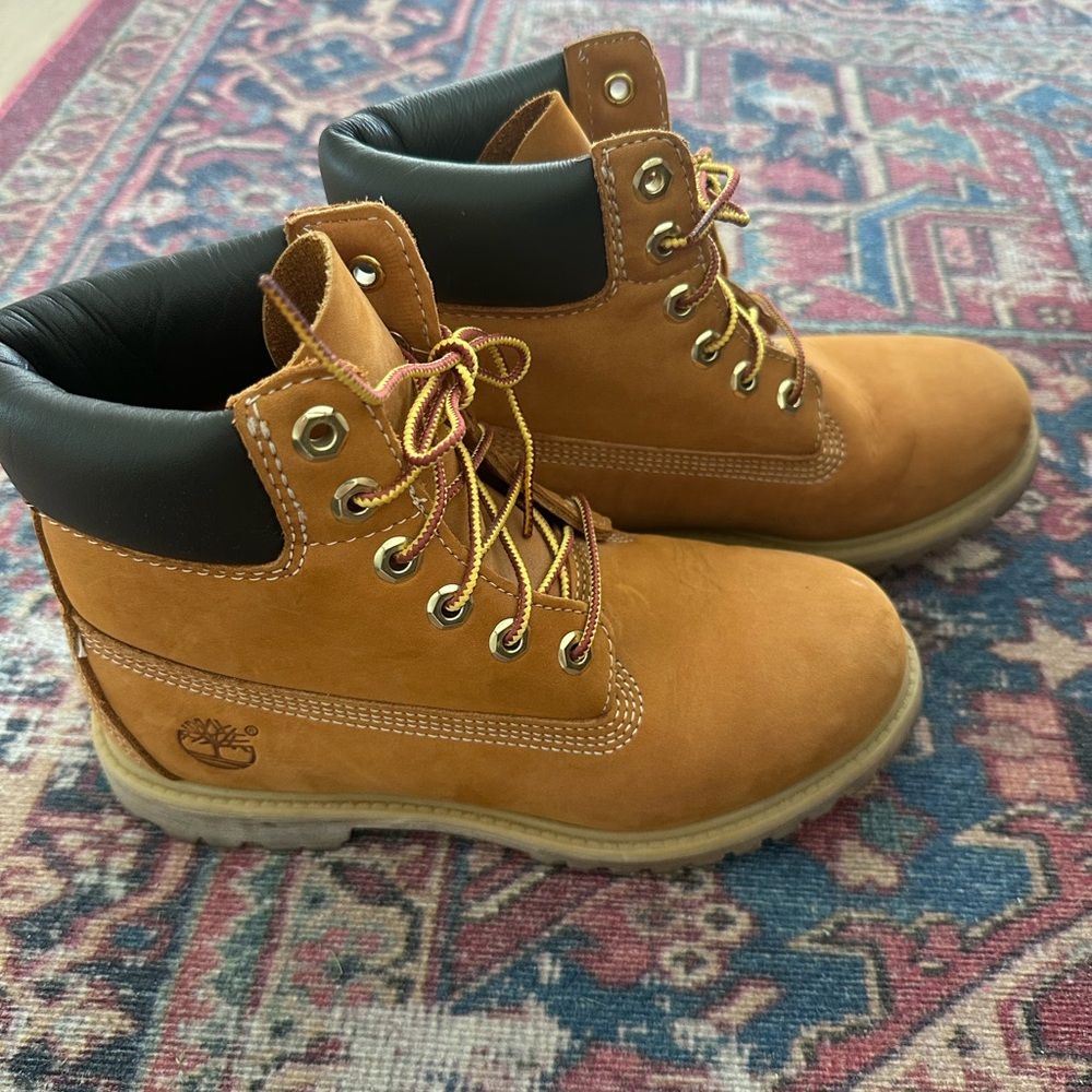 Timberland Brown Leather Ankle Boots